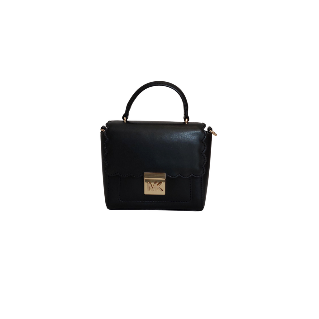 Michael Kors Black Mindy Mini Satchel Crossbody Bag Pre Loved Secret Stash