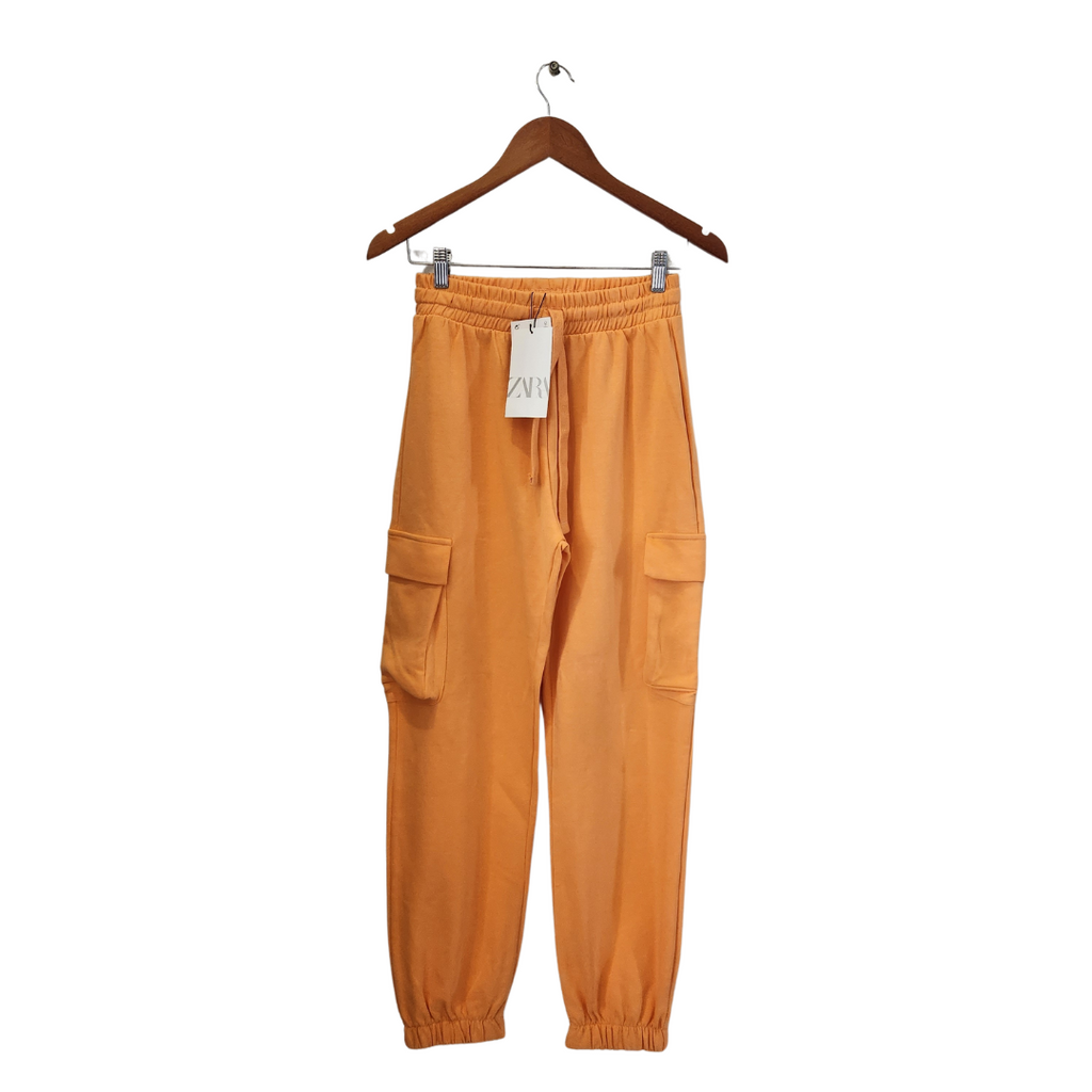 ZARA Orange Jogger Pants | Brand New |