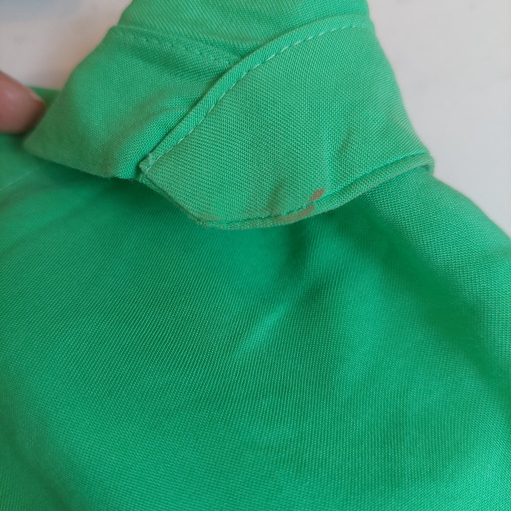 Mango Green Flat Collared Long Sleeve Shirt | Pre loved |