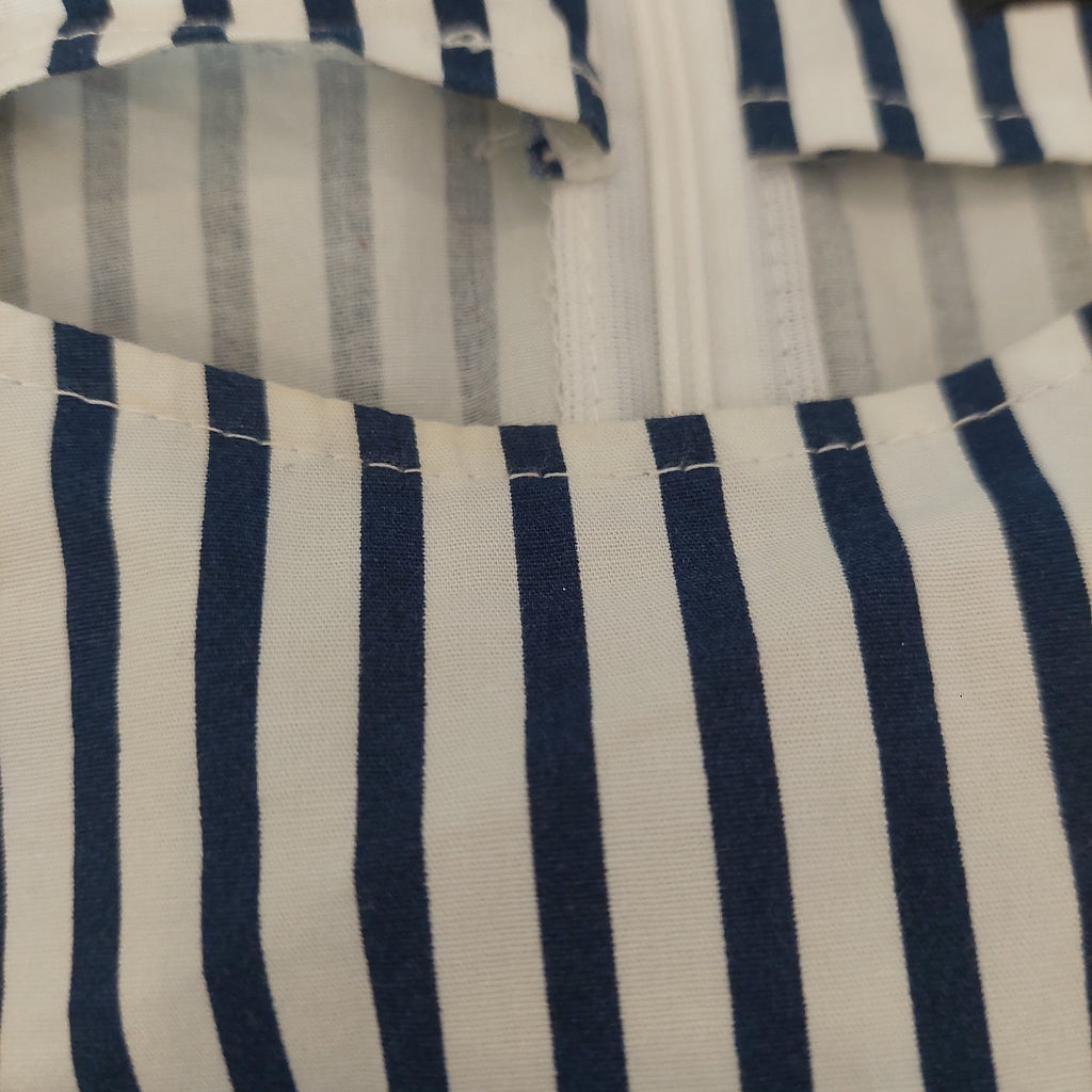Walter Baker Blue & White Striped Top | Gently Used |