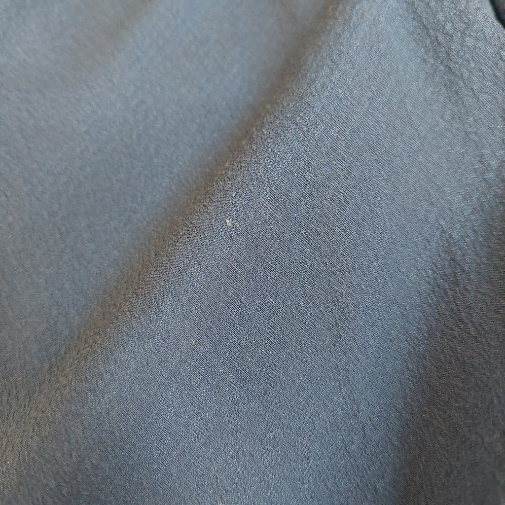 Diane Von Furstenberg Blue Chiffon Long Sleeveless Dress | Pre Loved |