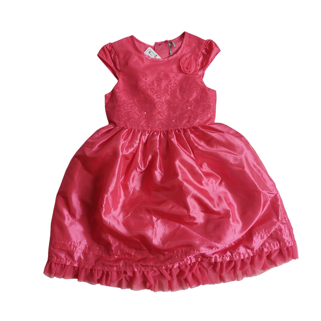 Lovely Girl Pink Party Dress (6 years) Brand New Secret Stash