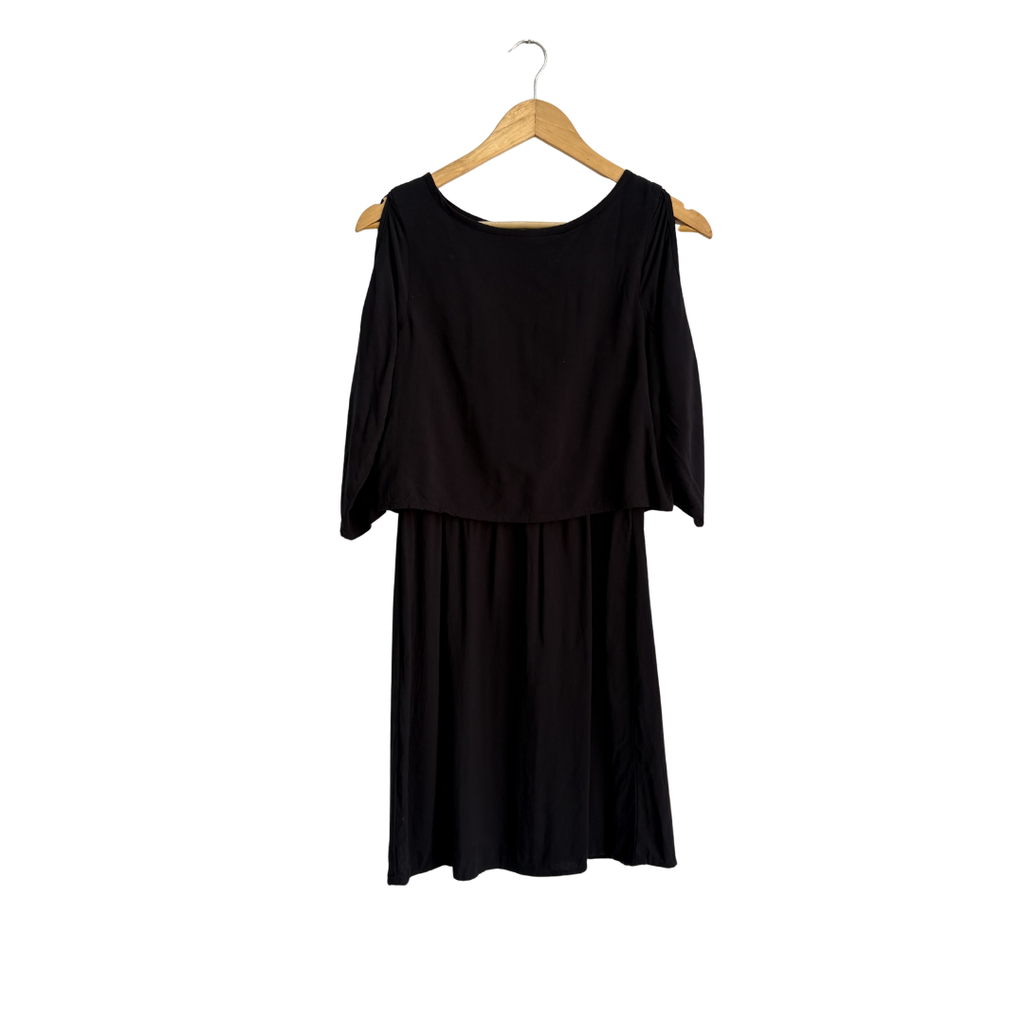 Vero Moda Black Cutout Sleeves Mini Dress | Gently Used