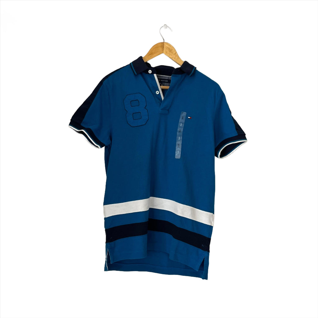 Tommy Hilfiger Blue Men's Polo Shirt | Brand New |