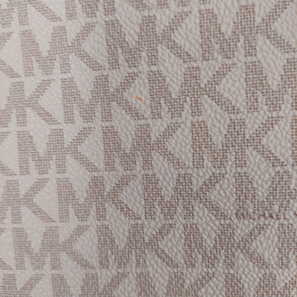 Michael Kors Vanilla Large Logo & Leather 'Charlotte' Tote | Pre Loved |