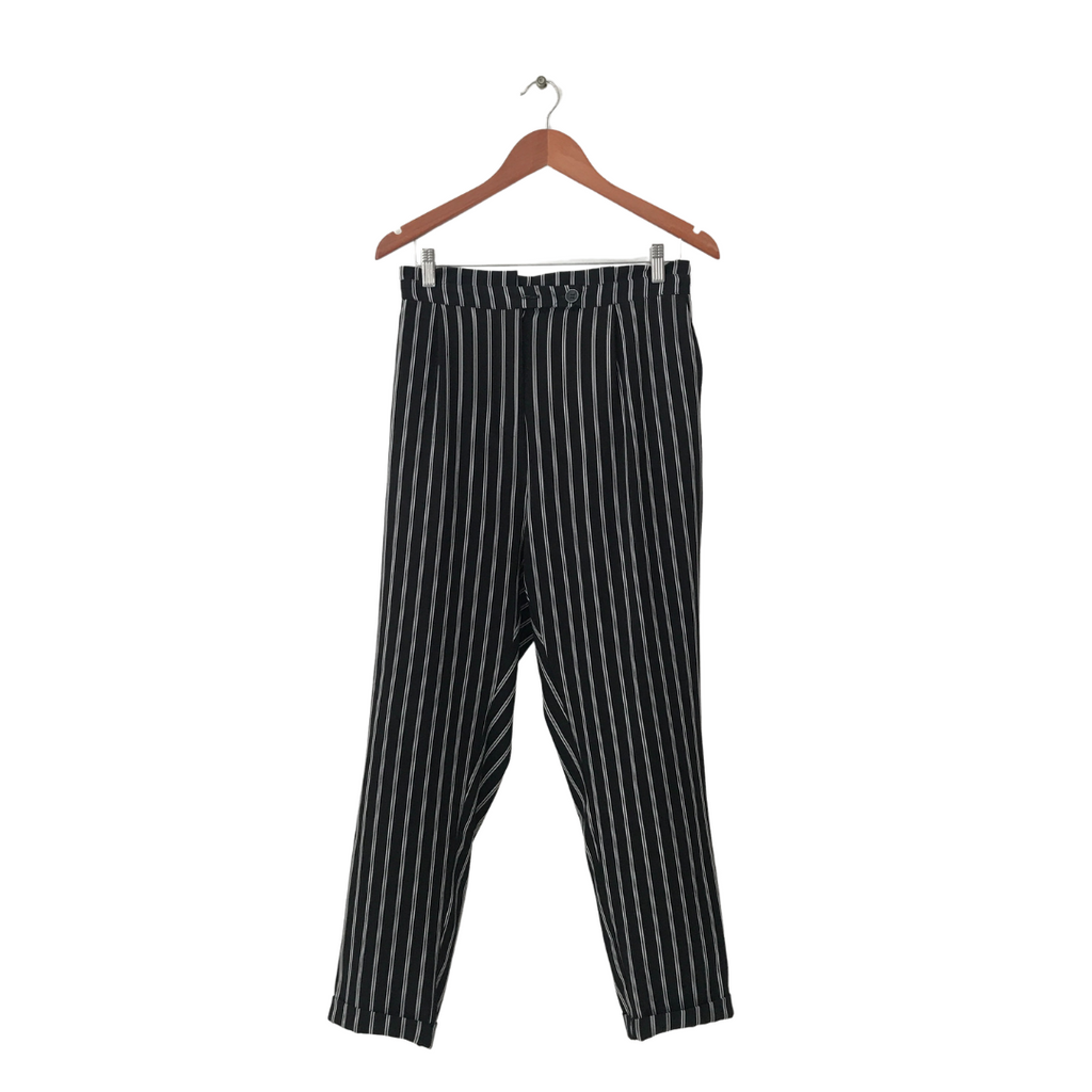 Pull Bear Black White Striped Pants Gently Used Secret Stash