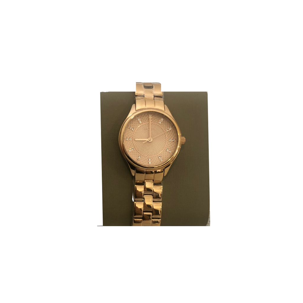 Fossil Gold BQ1571 Round Dial Watch Brand New