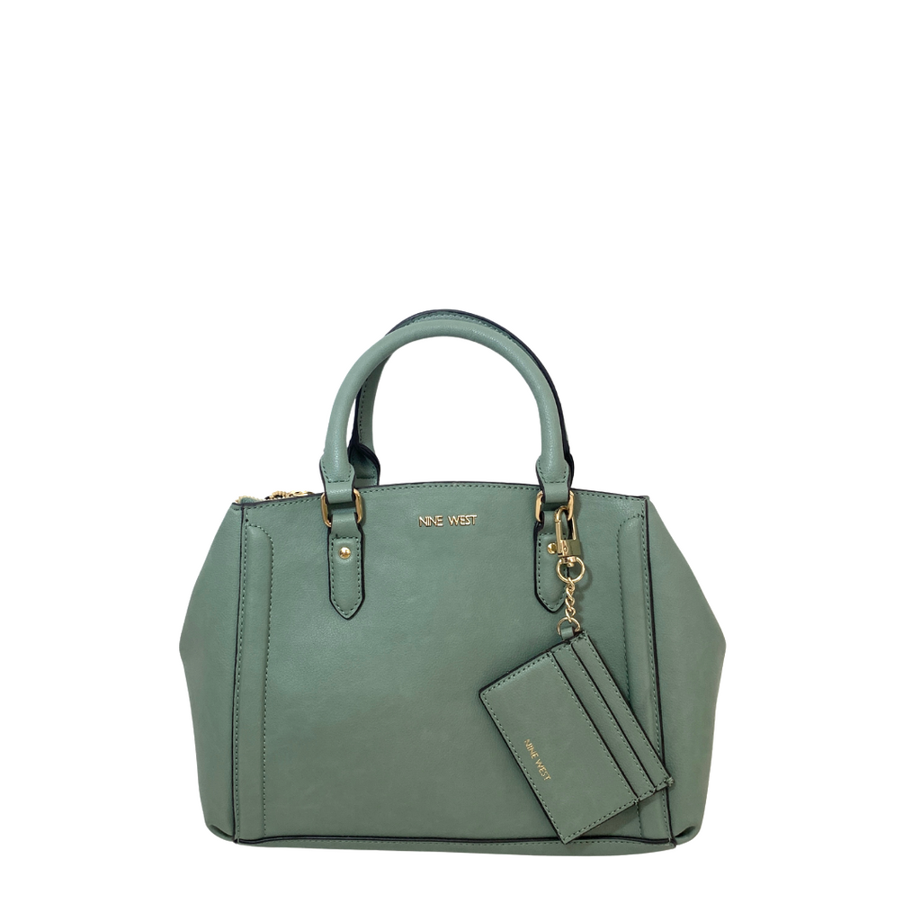 Nine West Mint Green Satchel Gently Used Secret Stash