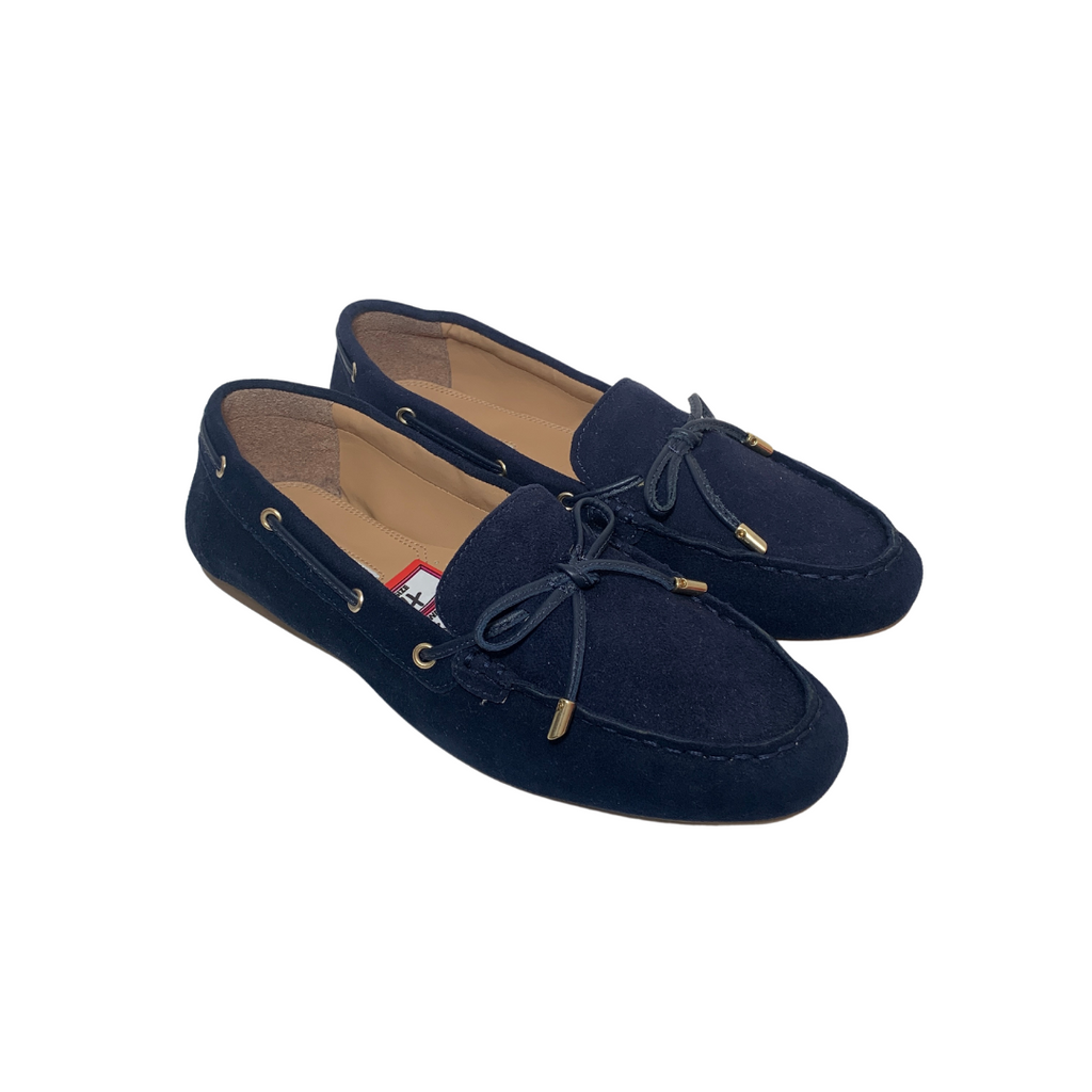 Dune hot sale blue loafers