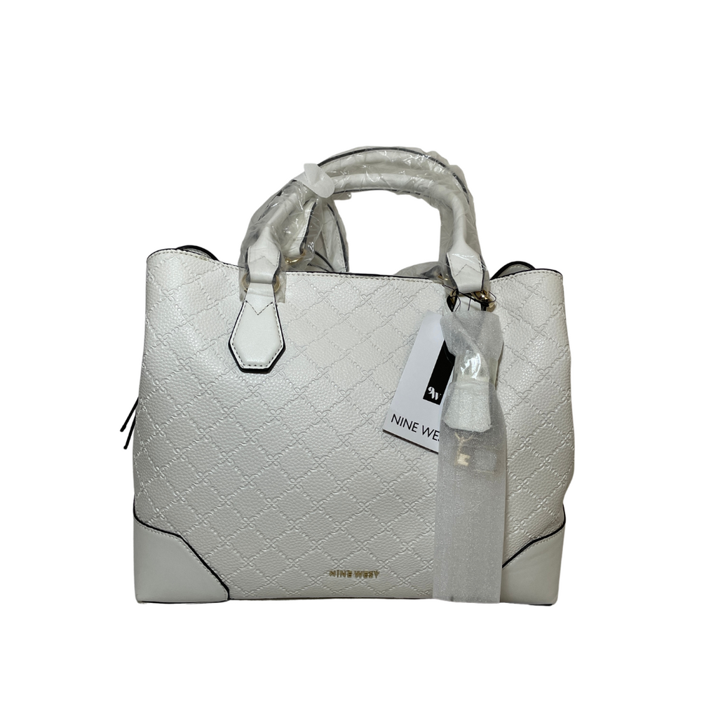 Nine west white bag hotsell