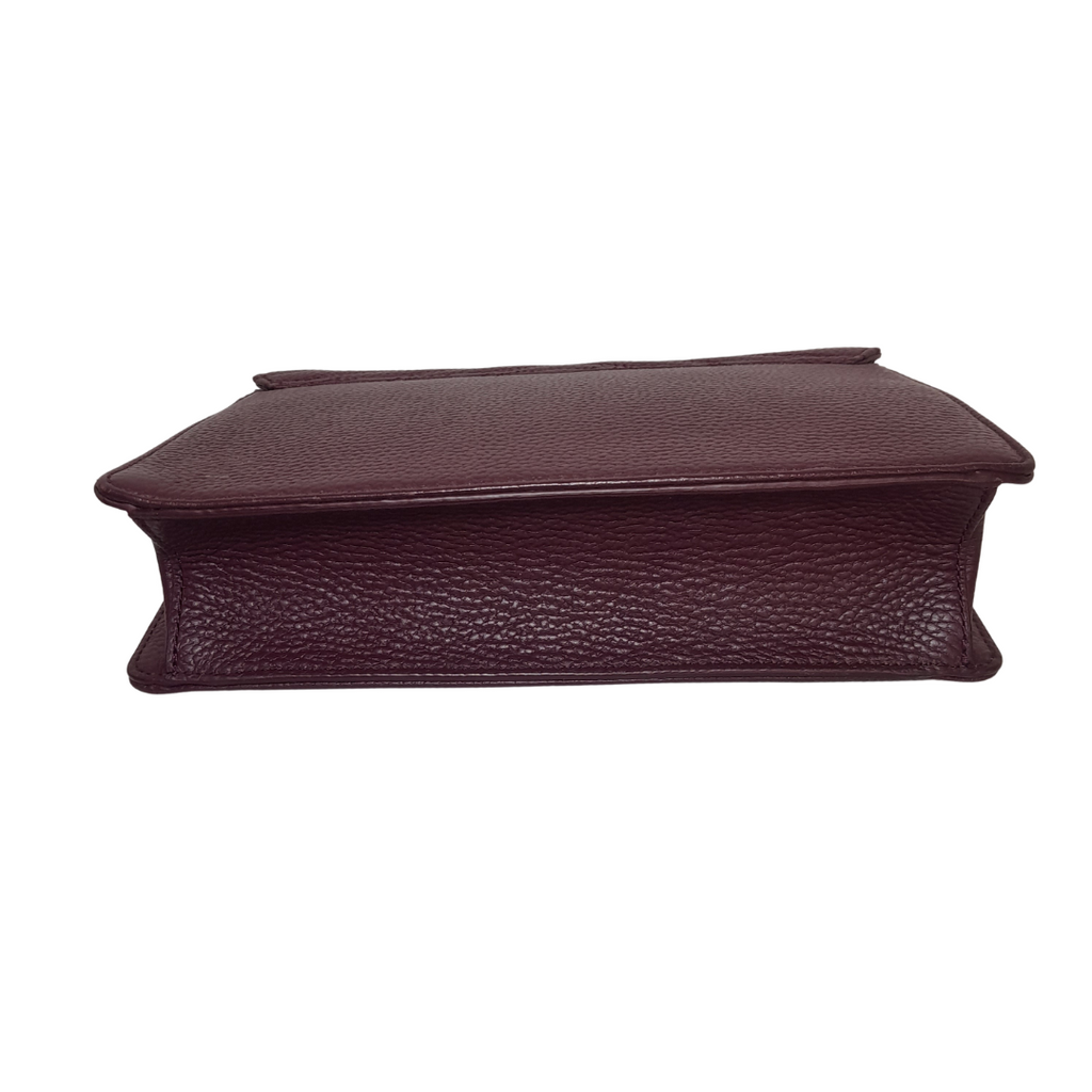 Ted baker burgundy clutch 2025 bag