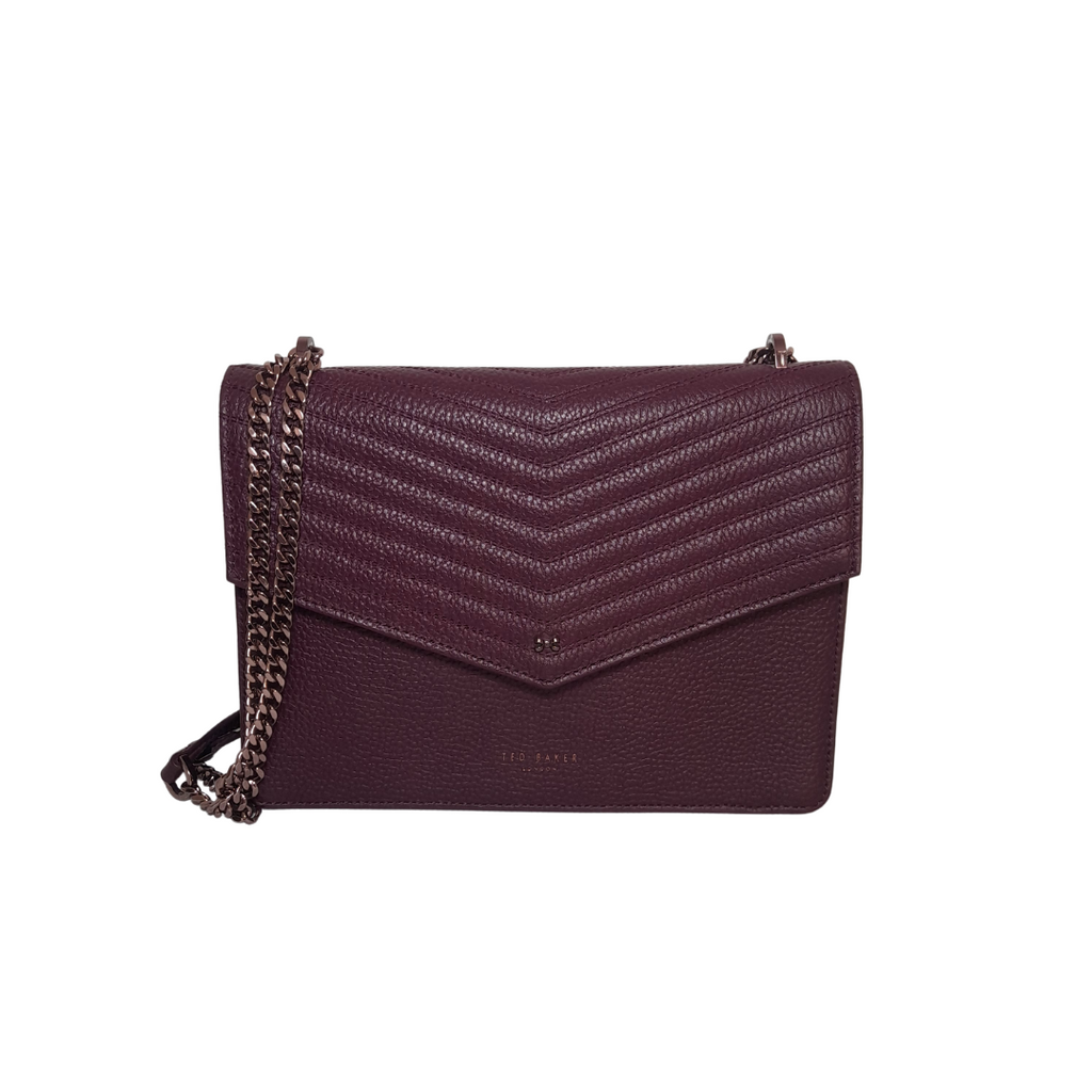 Ted baker sales burgundy purse