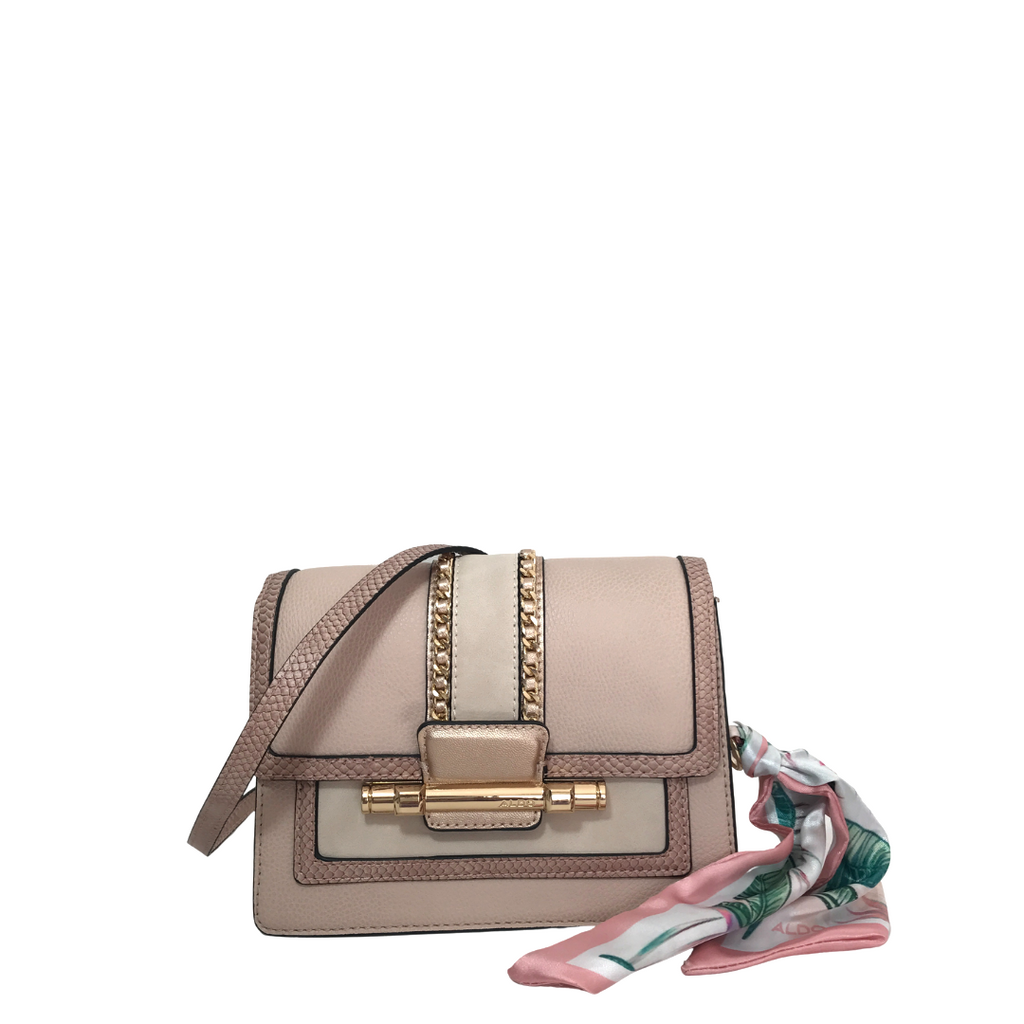 Chain Aldo Blush Bag ALDO Light Pink Gold Chain Crossbody Bag Like