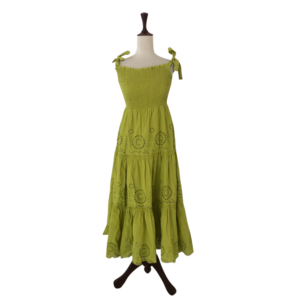 ZARA Lime-green Maxi Dress | Brand New | | Secret Stash ZARA Lime-green Maxi Dress | Brand New | | Secret Stash