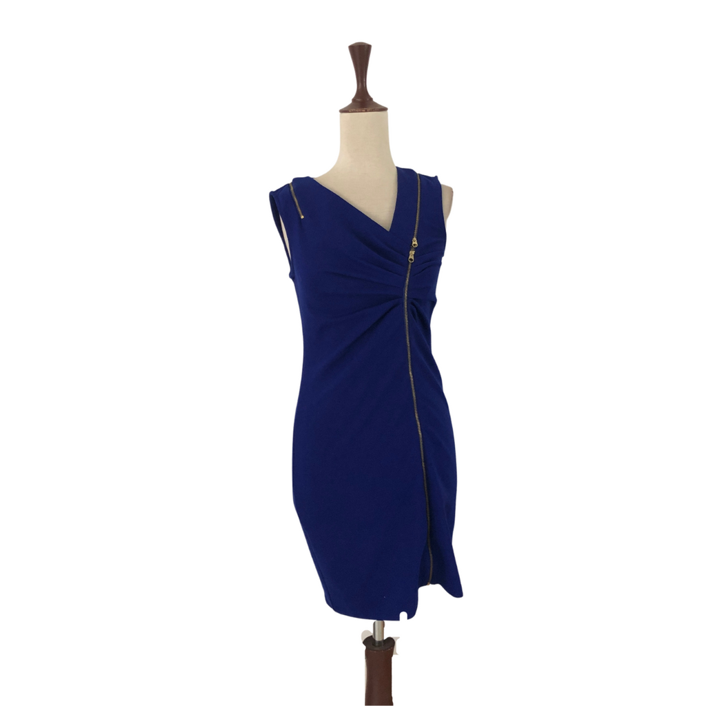 Ted Baker Electric Blue Zip Dress Pre Loved Secret Stash