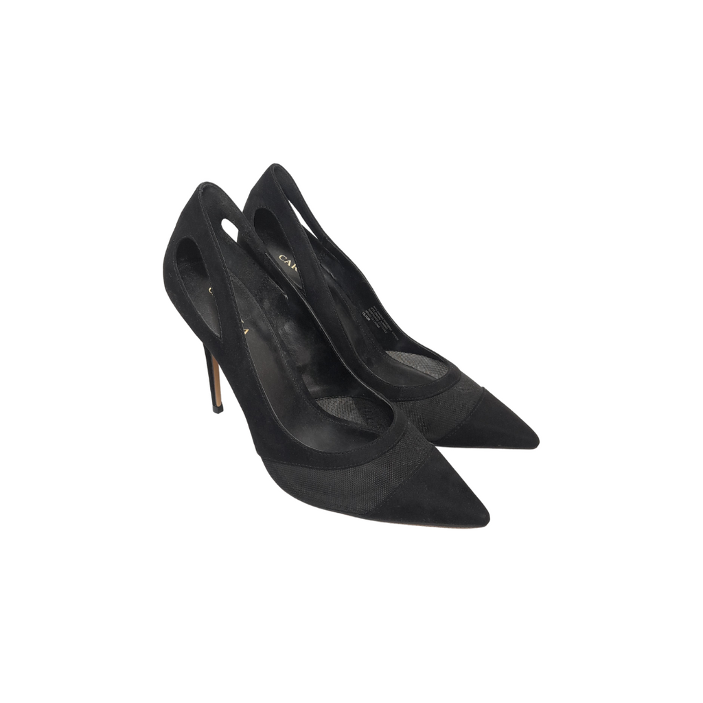 Kurt geiger carvela black heels hot sale