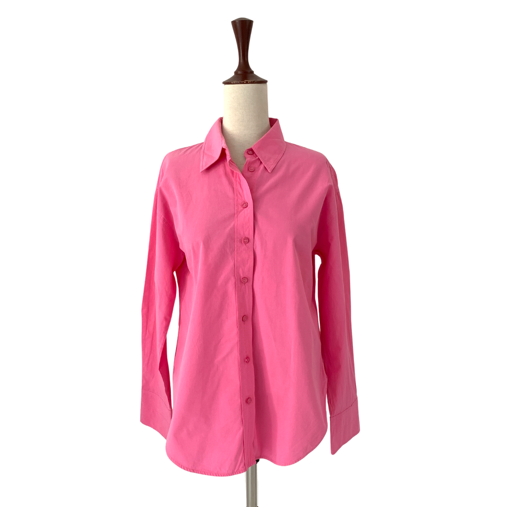 ZARA Hot Pink Shirt Gently Used