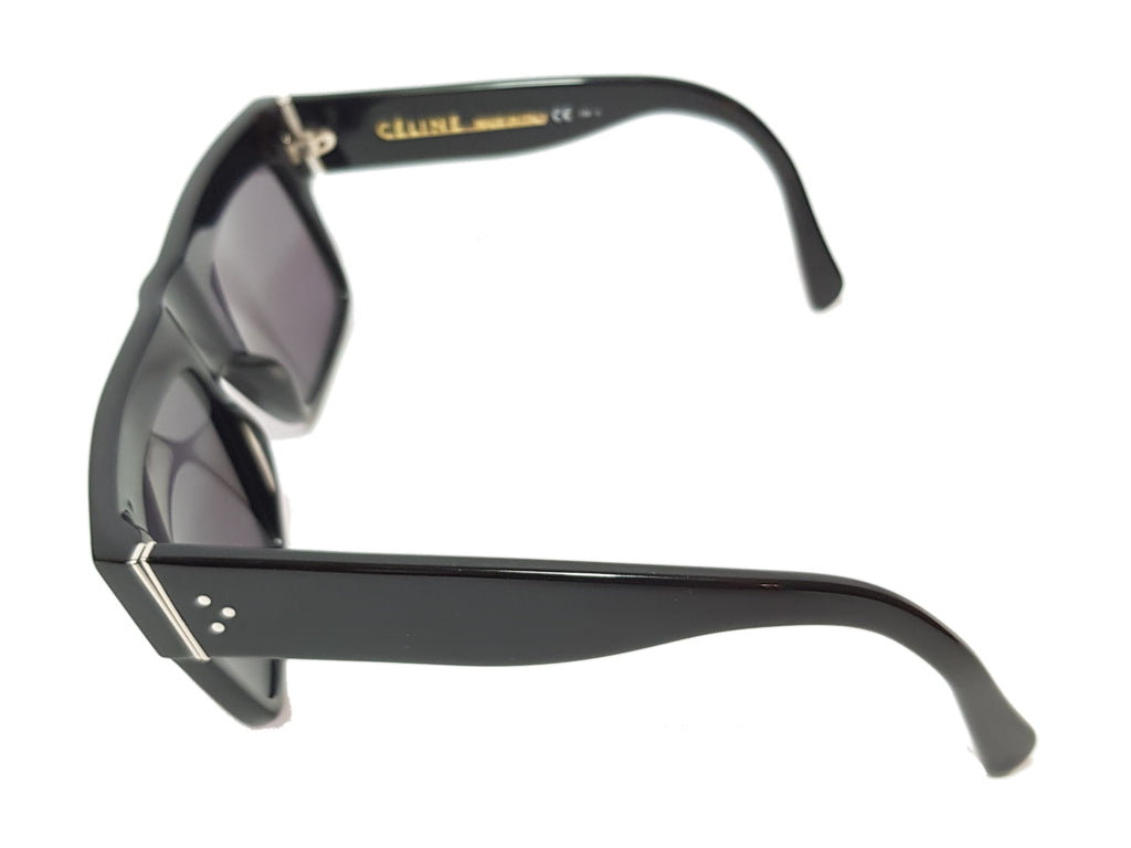 Celine CL41756 Black ZZ Top Polarized Sunglasses Gently Used