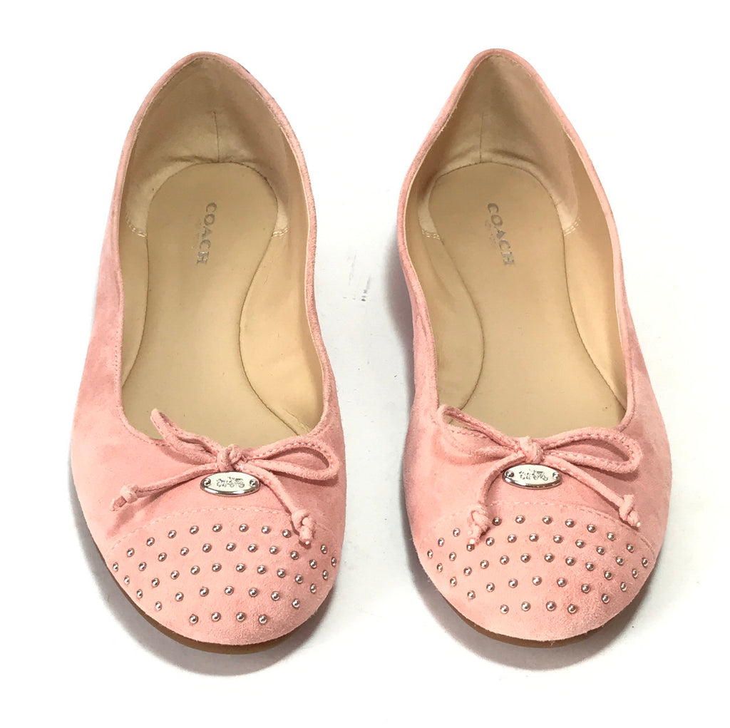Coach discount pink flats
