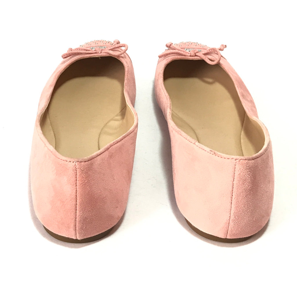 Coach pink flats store