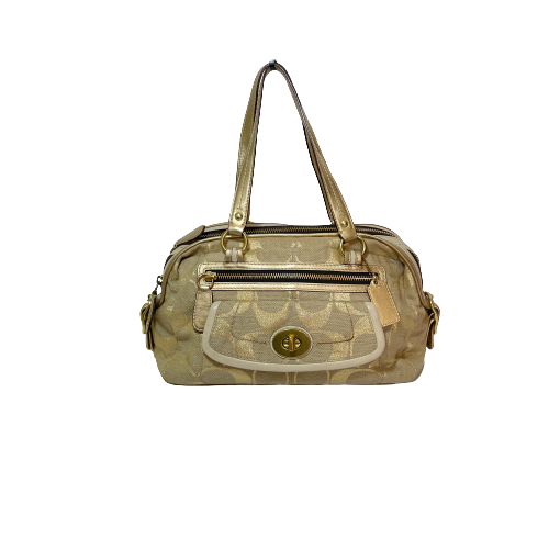 Gold coach tote hotsell