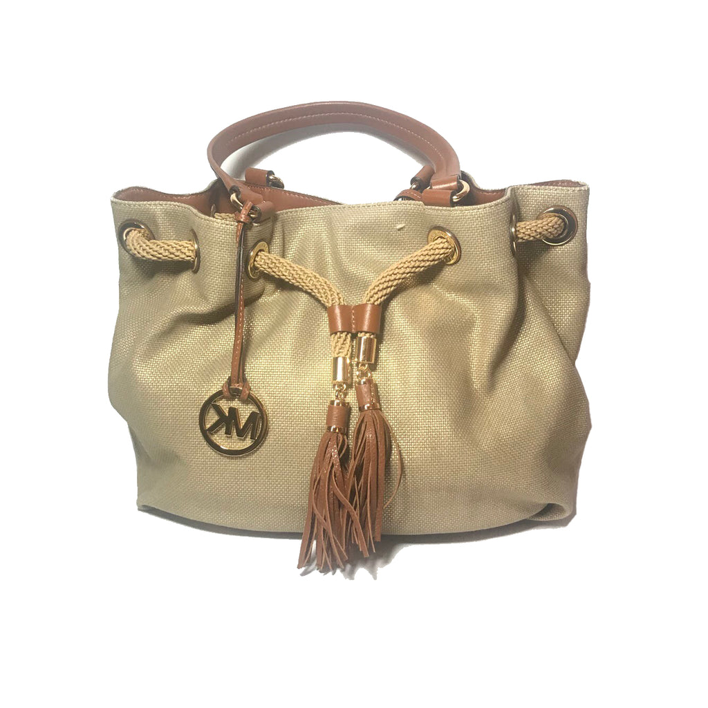 Michael kors jute bag sale