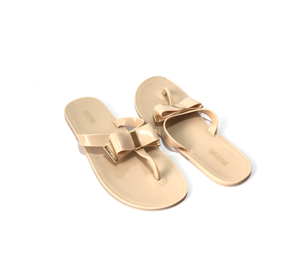 Michael kors jelly sandals 2025 sale