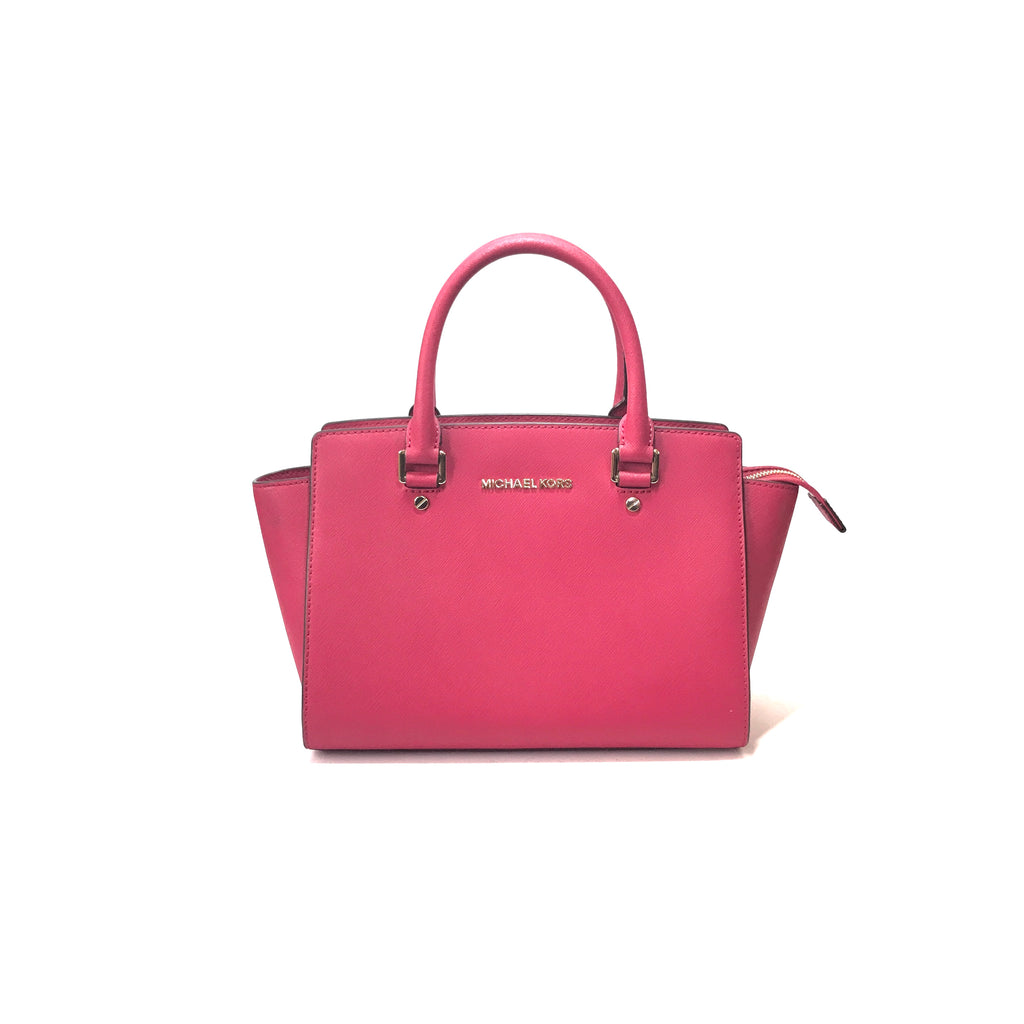 Michael Kors Pink Selma Medium Satchel Gently Used Secret Stash
