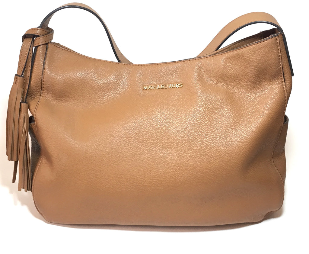 Michael Kors Tan Leather Ashbury Large Shoulder Bag Gently