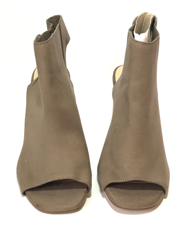 Peep toe 2025 boots new look