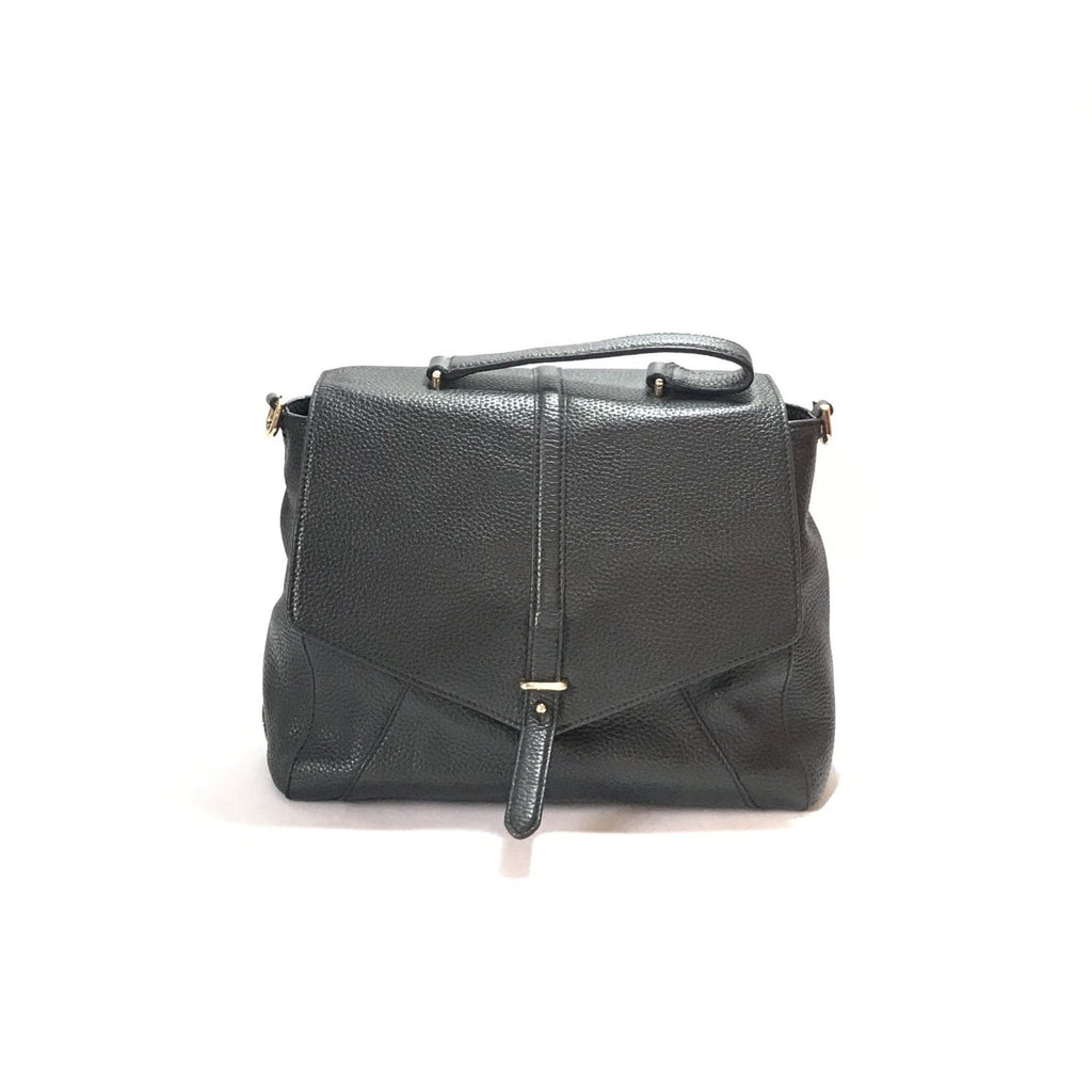 Tory Burch 797 Mini Black Leather Satchel Bag Pre Loved Secret Stash