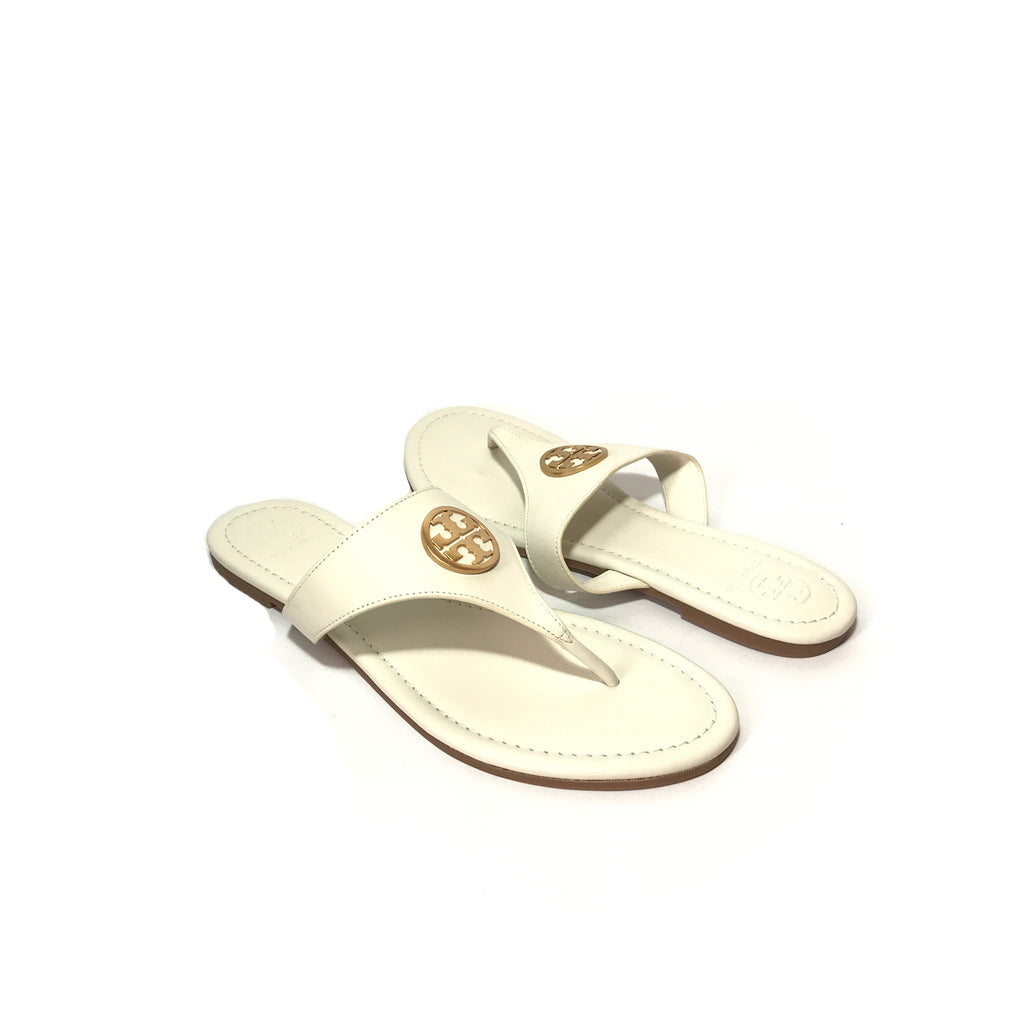 Gold tory shop burch sandals