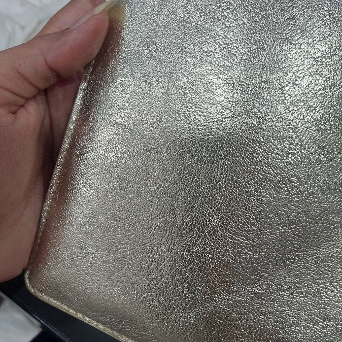 Sophia Webster Gold Flossy Butterfly Pouchette Clutch | Gently Used |