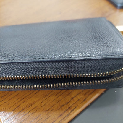 Michael Kors Black Jet Set Travel Continental Wristlet Wallet | Pre Loved |