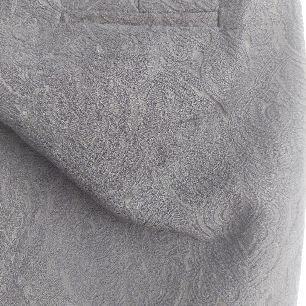 Mango Black Textured Straight Leg Pants | Like New |
