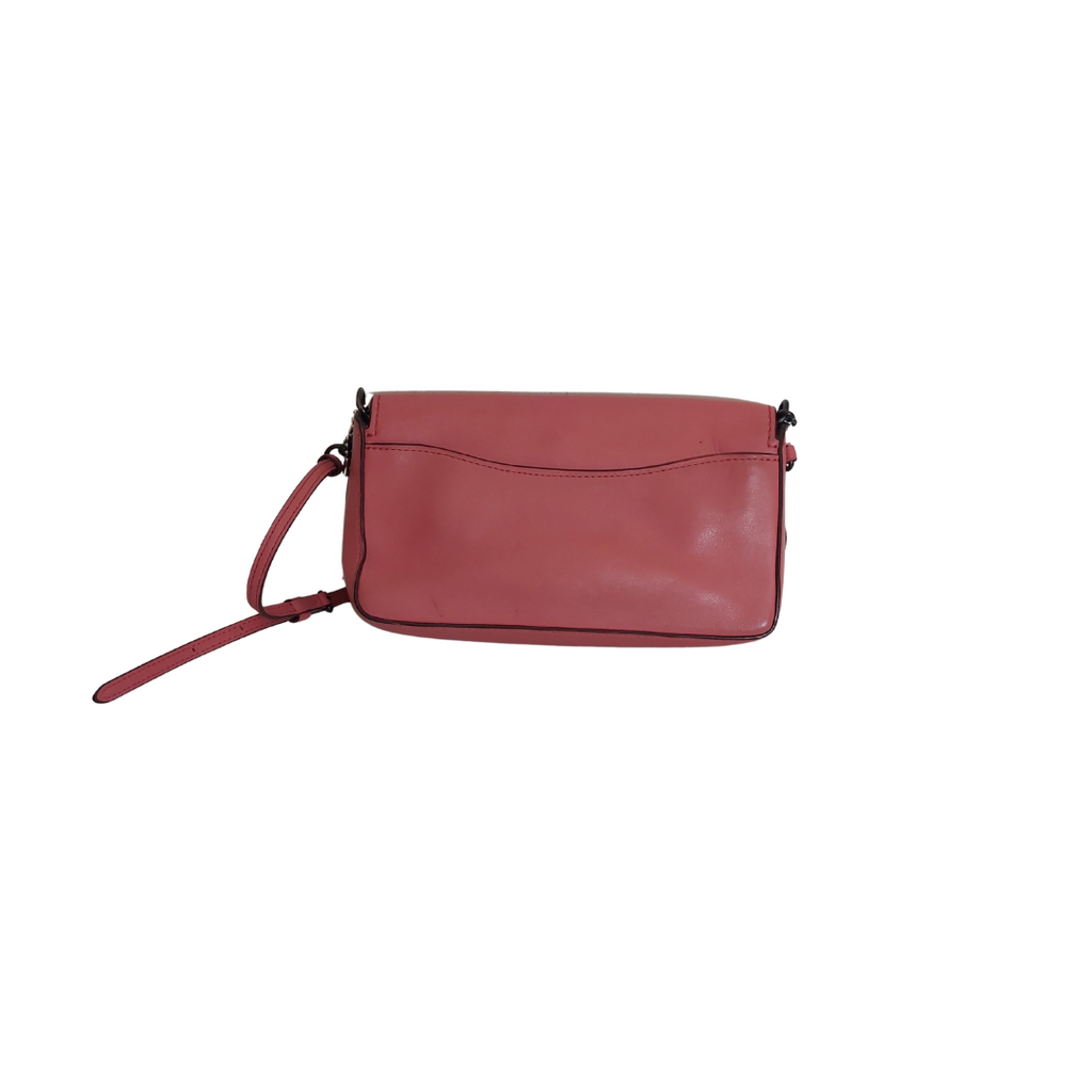 Coach Barbie Pink Dinky Leather Crossbody Bag | Pre Loved |