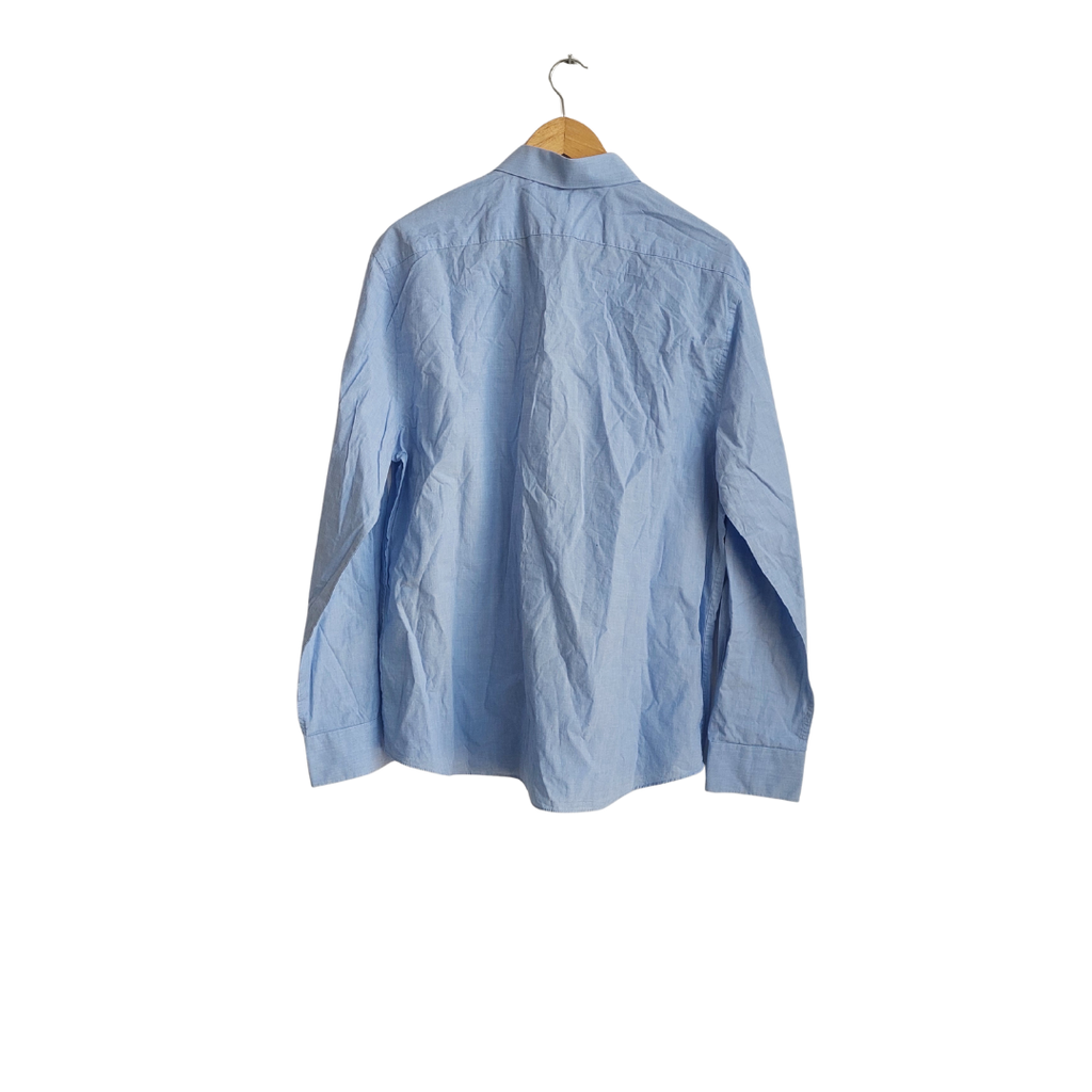 M&S Men's Light Blue Collared Shirt | Brand New |