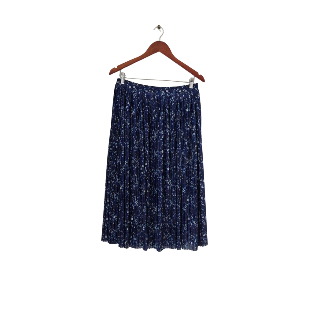 Next Purple Floral Printed Skirt | Like New |