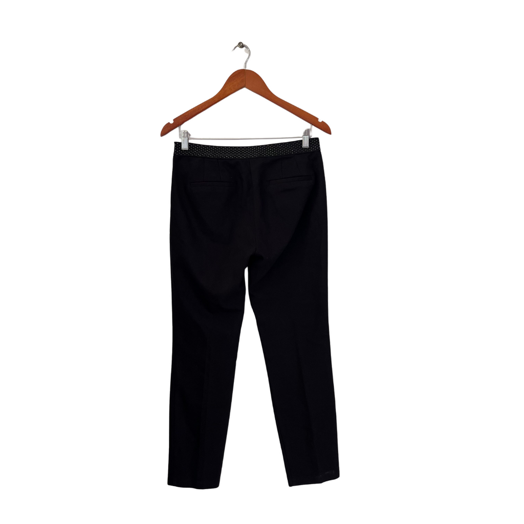 Zara Black Straight Leg Pants | Pre Loved |
