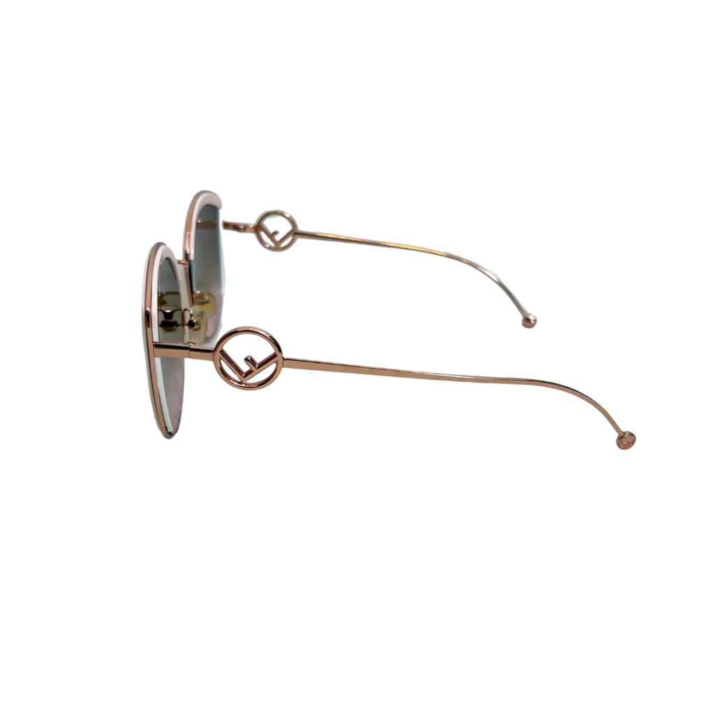 Fendi FF0290/S Cat-eye Rose Gold Sunglasses | Gently Used |