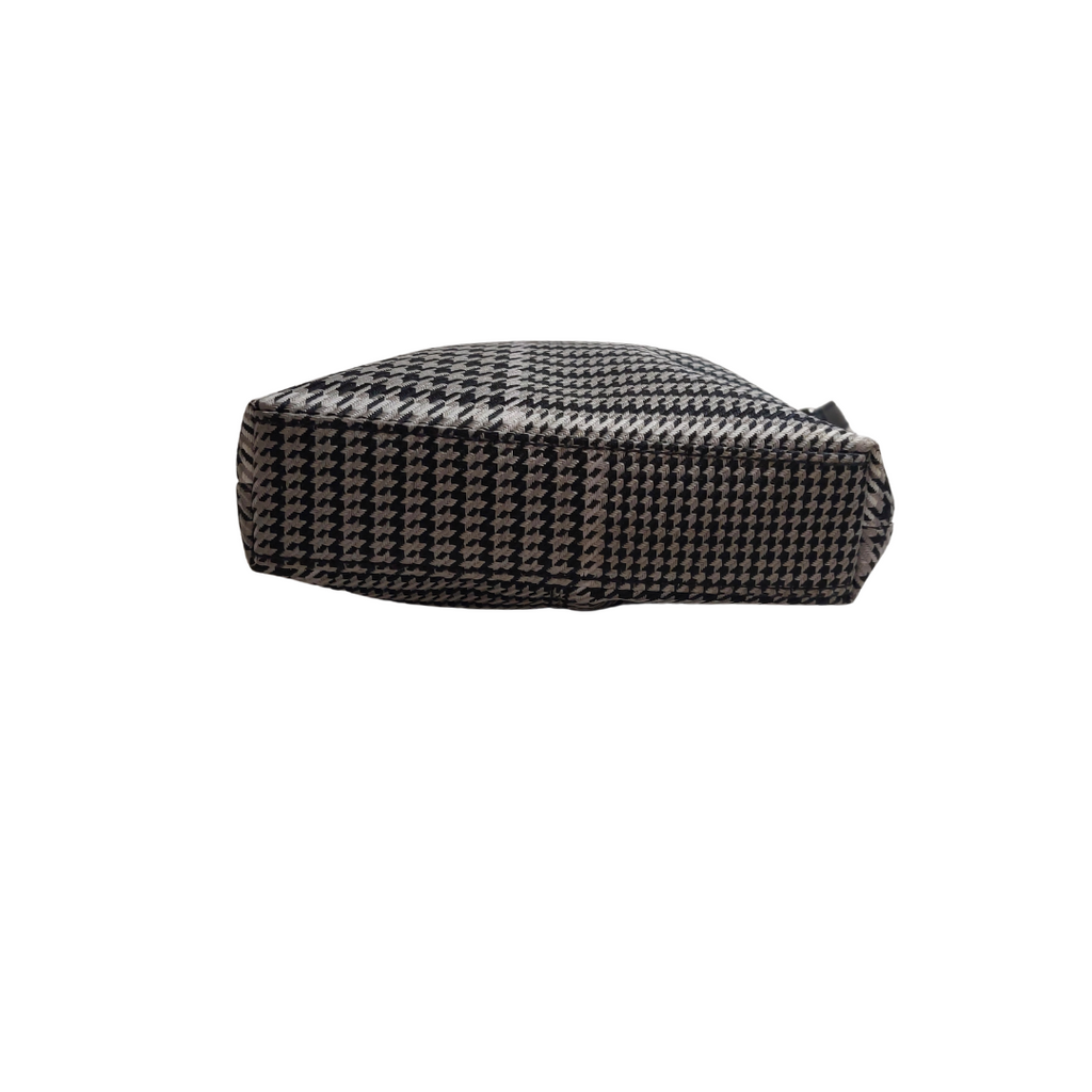 Ralph Lauren Houndstooth Jacquard Crossbody Bag | Gently Used |