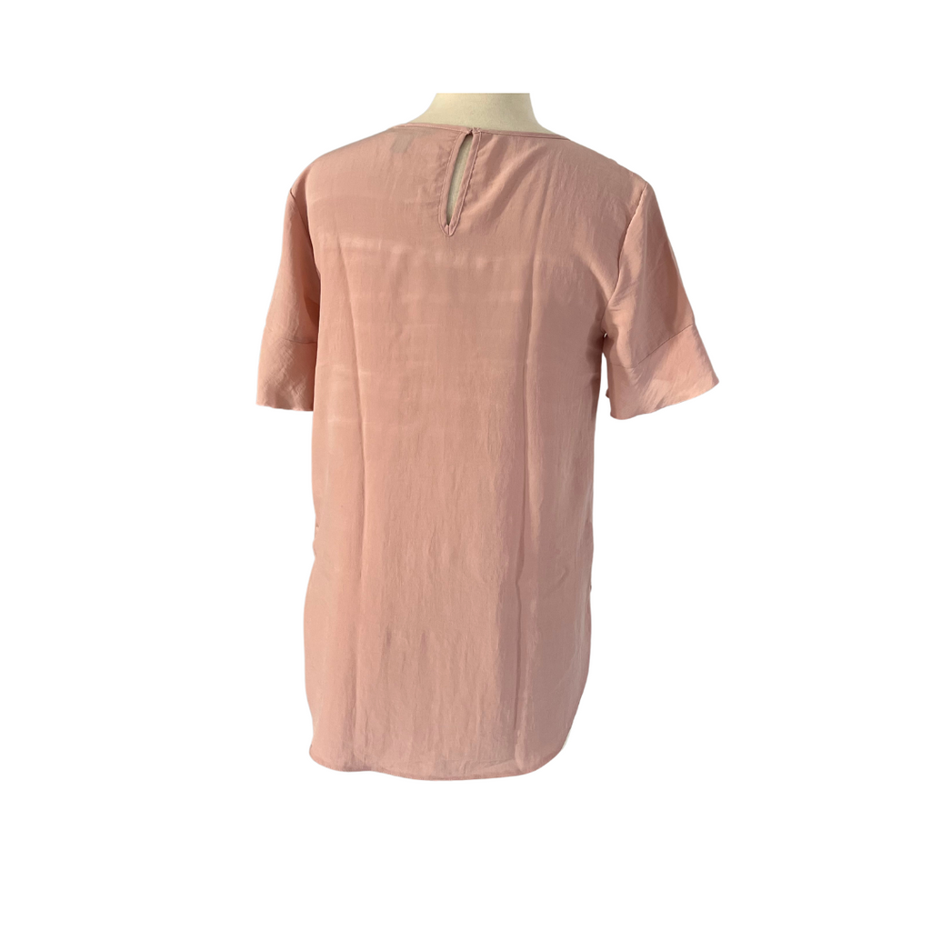 New Look Light Pink Short-Sleeves Top | Like New | | Secret Stash