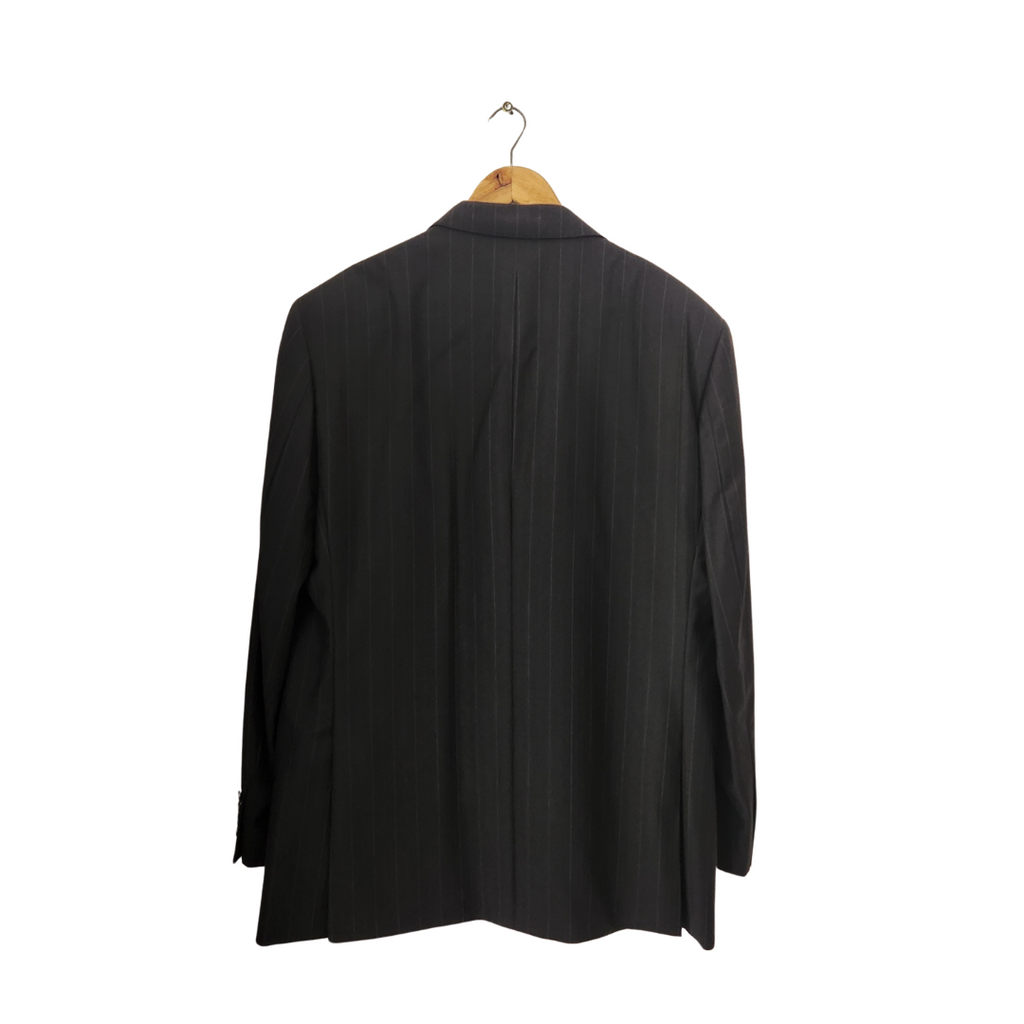 Daniel Hechter Men's Black Pinstripe Suit | Gently Used |