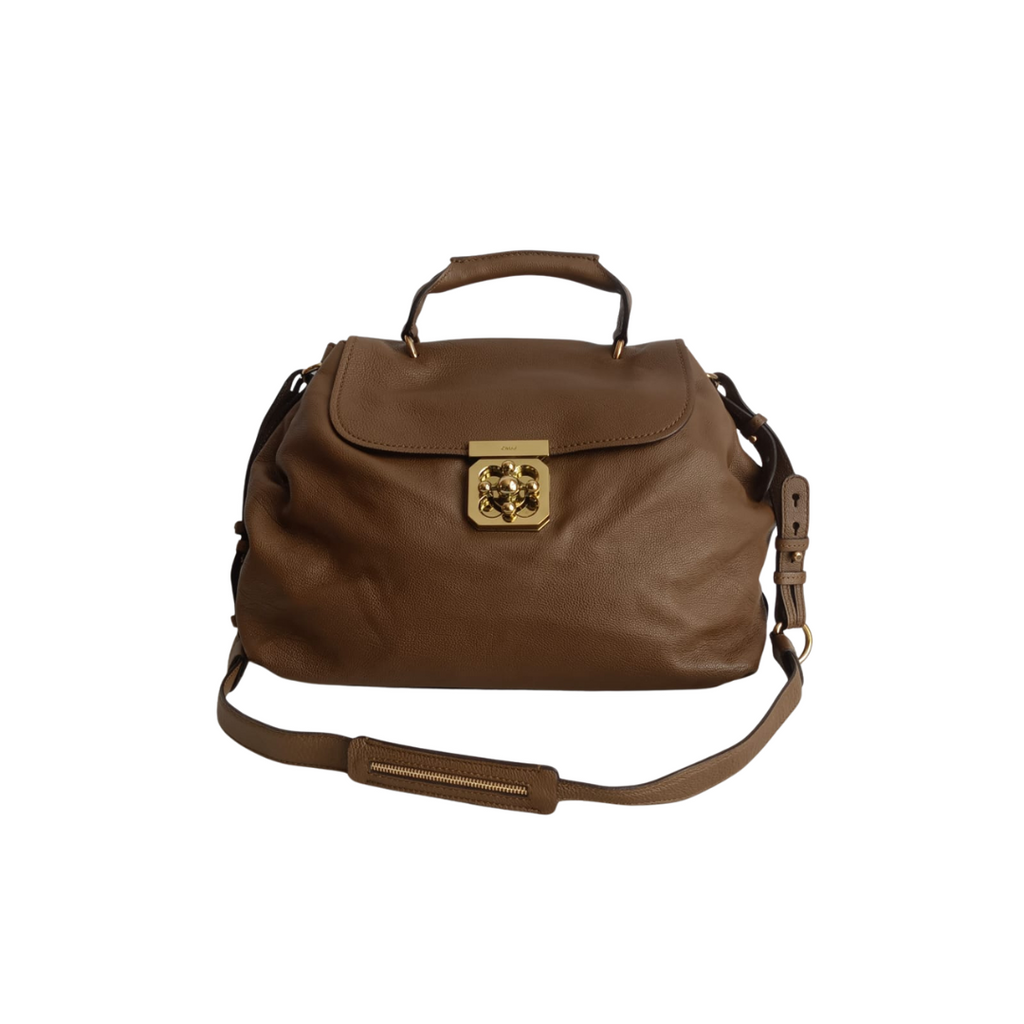 Chloe Brown Leather Shoulder bag | Pre Loved |
