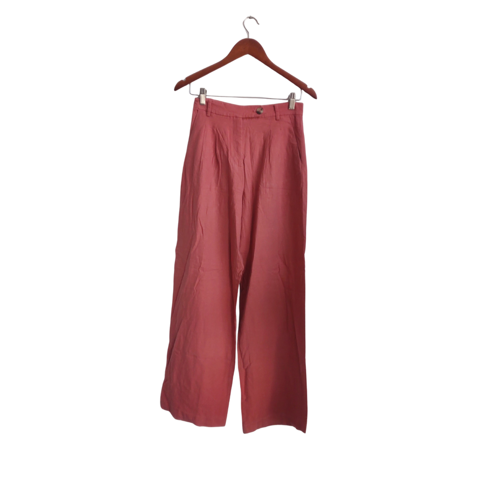 Bershka Pink Wide Leg Pants | Pre Loved |