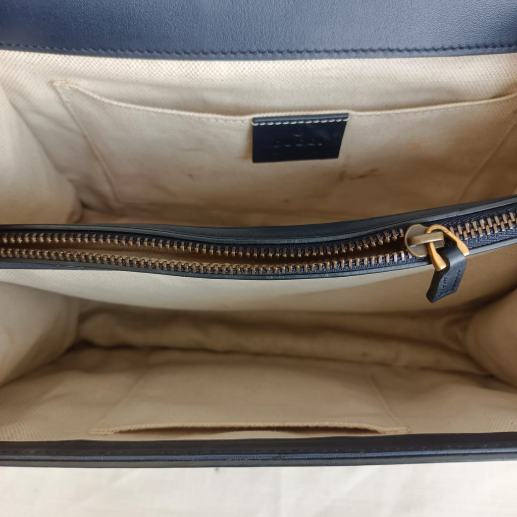 Gucci Tri-Colour Leather Dionysus Top Bamboo Handle Bag | Pre Loved |