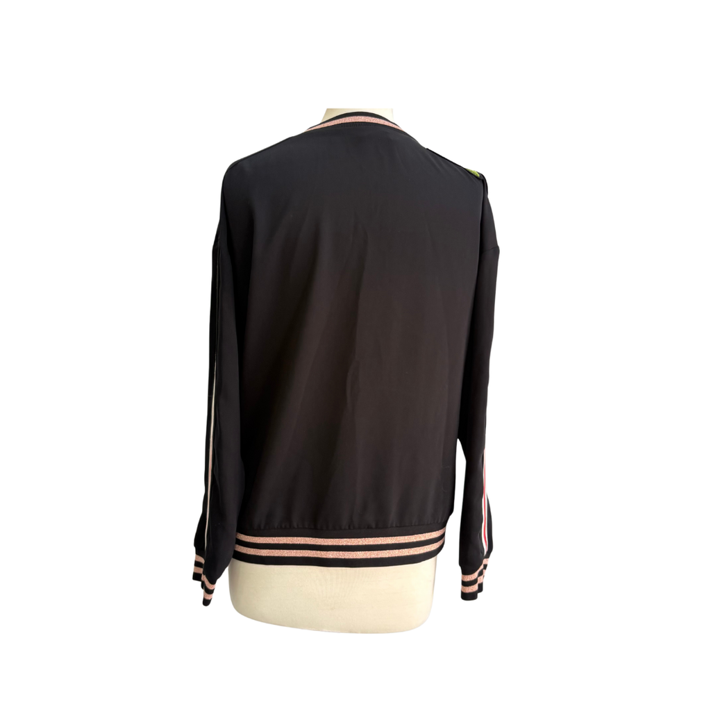 Ted Baker Black Motif Detail Top | Gently Used |