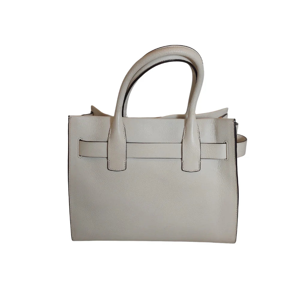Gemini link leather tote best sale