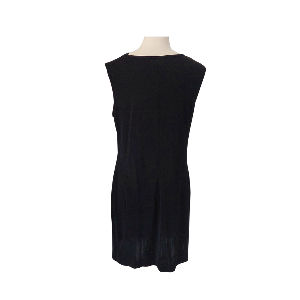 St Bernard Black Bead Detail Knee Length Dress | Brand New |