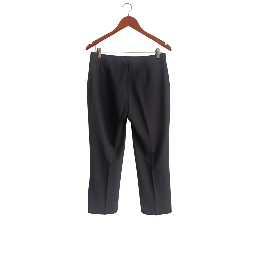 Marks & Spencer Black Button Detail Pants | Gently Used |